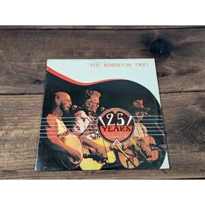 The Kingston‎ Trio 25 Years Non-Stop Vinyl Record Album Folk Music
